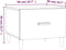 vidaXL - Salontafels - 2 - st - 50x50x40 - cm - bewerkt - hout - wit