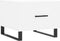 vidaXL - Salontafels - 2 - st - 50x50x40 - cm - bewerkt - hout - wit