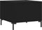 vidaXL - Salontafels - 2 - st - 50x50x40 - cm - bewerkt - hout - zwart