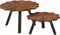 vidaXL - Salontafels - 2 - st - massief - gerecycled - hout - en - ijzer
