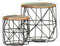 vidaXL - Salontafels - 2 - st - massief - gerecycled - hout