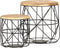 vidaXL - Salontafels - 2 - st - massief - mangohout