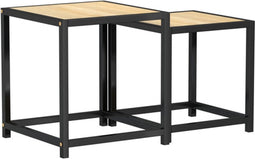 vidaXL - Salontafels - 2 - st - MDF - sonoma - eikenkleurig