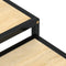 vidaXL - Salontafels - 2 - st - MDF - sonoma - eikenkleurig