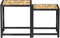 vidaXL - Salontafels - 2 - st - MDF - zwart - en - geel