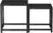 vidaXL - Salontafels - 2 - st - MDF - zwart
