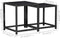 vidaXL - Salontafels - 2 - st - MDF - zwart