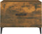 vidaXL - Salontafels - 2 - st - met - metalen - poten - 50x50x40 - cm - gerookt - eiken