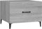 vidaXL - Salontafels - 2 - st - met - metalen - poten - 50x50x40 - cm - grijs - sonoma