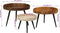 vidaXL - Salontafels - 3 - st - rond - massief - mangohout