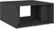 vidaXL - Salontafels - 4 - st - 33x33x33 - cm - bewerkt - hout - grijs