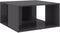 vidaXL - Salontafels - 4 - st - 33x33x33 - cm - bewerkt - hout - hoogglans - grijs