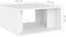 vidaXL - Salontafels - 4 - st - 33x33x33 - cm - bewerkt - hout - wit