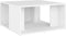 vidaXL - Salontafels - 4 - st - 33x33x33 - cm - bewerkt - hout - wit