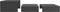 vidaXL - Salontafelset - 100x100x26,5 - cm - bewerkt - hout - grijs