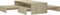 vidaXL - Salontafelset - 100x100x26,5 - cm - bewerkt - hout - sonoma - eikenkleurig