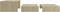 vidaXL - Salontafelset - 100x100x26,5 - cm - bewerkt - hout - sonoma - eikenkleurig