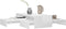 vidaXL - Salontafelset - 100x100x26,5 - cm - hoogglans - wit