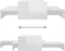 vidaXL - Salontafelset - 100x100x26,5 - cm - hoogglans - wit