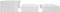 vidaXL - Salontafelset - 100x100x26,5 - cm - hoogglans - wit
