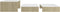 vidaXL - Salontafelset - 100x100x26,5 - cm - wit - en - sonoma - eikenkleurig