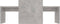 vidaXL - Salontafelset - 100x48x40 - cm - bewerkt - hout - betongrijs