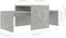 vidaXL - Salontafelset - 100x48x40 - cm - bewerkt - hout - betongrijs