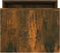 vidaXL - Salontafelset - 100x48x40 - cm - bewerkt - hout - gerookt - eikenkleurig