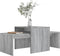 vidaXL - Salontafelset - 100x48x40 - cm - bewerkt - hout - grijs - sonoma - eikenkleur