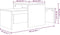 vidaXL - Salontafelset - 100x48x40 - cm - bewerkt - hout - grijs - sonoma - eikenkleur