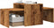 vidaXL - Salontafelset - 100x48x40 - cm - bewerkt - hout - oud - houtkleurig