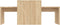 vidaXL - Salontafelset - 100x48x40 - cm - bewerkt - hout - sonoma - eikenkleurig