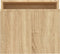 vidaXL - Salontafelset - 100x48x40 - cm - bewerkt - hout - sonoma - eikenkleurig