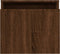 vidaXL - Salontafelset - 100x48x40 - cm - bewerkt - hout - bruineikenkleurig