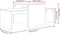 vidaXL - Salontafelset - 100x48x40 - cm - bewerkt - hout - bruineikenkleurig