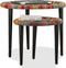 vidaXL - Salontafelset - Chindi - patroon - meerkleurig - 2-delig