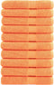 vidaXL - Saunadoeken - SOLUND - 10 - st - 600 - g/m² - 80x200 - cm - oranje