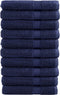vidaXL - Saunadoeken - SOLUND - 10 - st - 600 - g/m² - 80x200 - cm - marineblauw