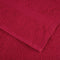 vidaXL - Saunadoeken - SOLUND - 10 - st - 600 - g/m² - 80x200 - cm - rood