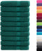 vidaXL - Saunadoeken - SOLUND - 10 - st - 600 - g/m² - 80x200 - cm - groen
