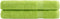 vidaXL - Saunadoeken - SOLUND - 2 - st - 600 - g/m² - 80x200 - cm - appelgroen