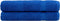 vidaXL - Saunadoeken - SOLUND - 2 - st - 600 - g/m² - 80x200 - cm - blauw