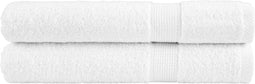 vidaXL - Saunadoeken - SOLUND - 2 - st - 600 - g/m² - 80x200 - cm - wit