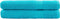 vidaXL - Saunadoeken - SOLUND - 2 - st - 600 - g/m² - 80x200 - cm - turquoise