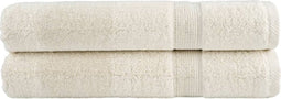 vidaXL - Saunadoeken - SOLUND - 2 - st - 600 - g/m² - 80x200 - cm - crèmekleurig