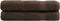 vidaXL - Saunadoeken - SOLUND - 2 - st - 600 - g/m² - 80x200 - cm - bruin