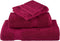 vidaXL - Saunadoeken - SOLUND - 2 - st - 600 - g/m² - 80x200 - cm - bordeauxrood