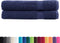 vidaXL - Saunadoeken - SOLUND - 2 - st - 600 - g/m² - 80x200 - cm - marineblauw