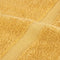 vidaXL - Saunadoeken - SOLUND - 2 - st - 600 - g/m² - 80x200 - cm - goudkleurig