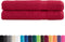 vidaXL - Saunadoeken - SOLUND - 2 - st - 600 - g/m² - 80x200 - cm - rood